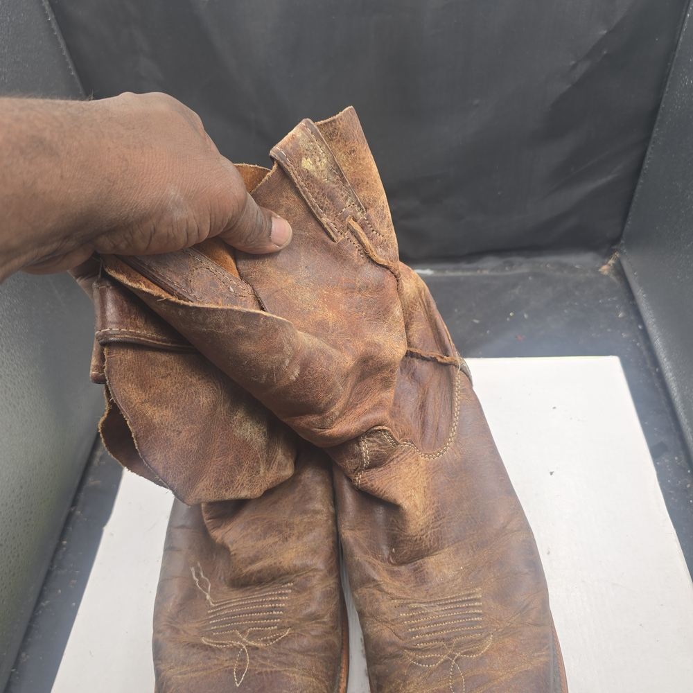 Justin Boots Distressed Brown Western Boots